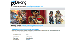 Desktop Screenshot of belongnottingham.co.uk